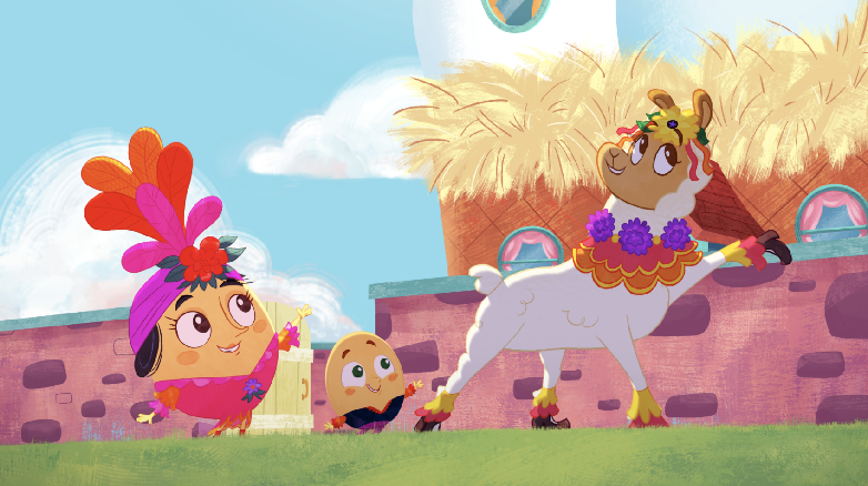 DREAMWORKS estrena una nueva serie animada “EL REINO DE LAS RIMAS”