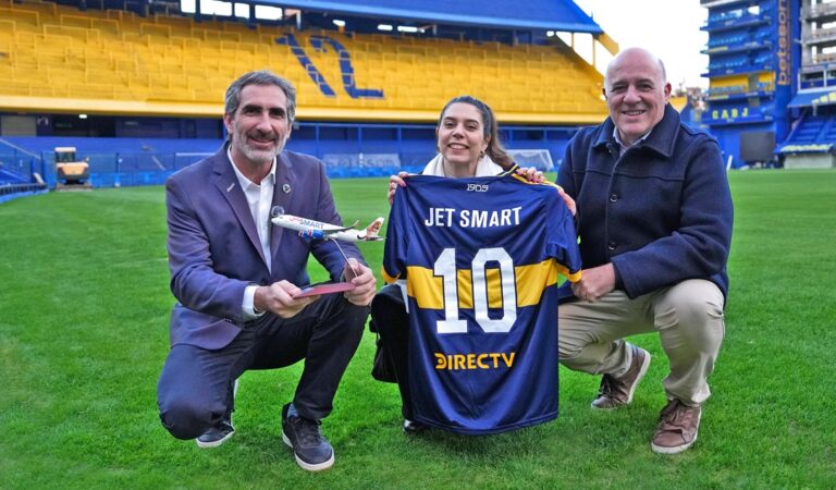 JetSMART será Sponsor Oficial del Club Atlético Boca Juniors