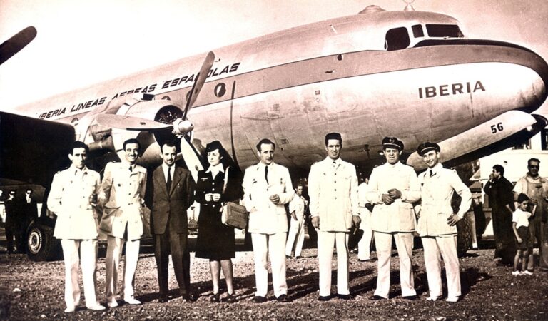 Iberia cumple 80 años volando a Buenos Aires